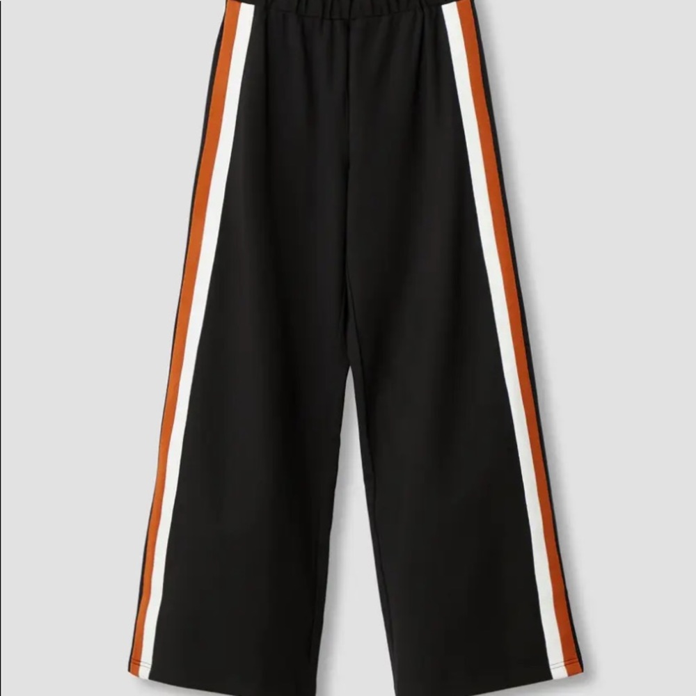 Universal Standard Stephanie Wide Leg Stripe Pants
